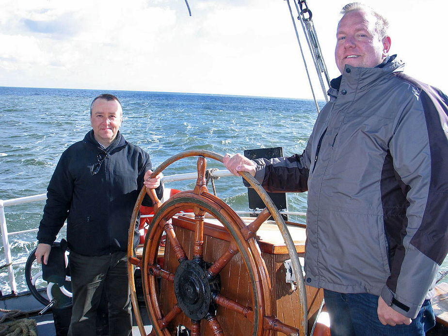 Segelrüstzeit auf dem Ijsselmeer